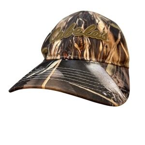 Cabelas camo mesh fishing hunting camping ballcap adjustable